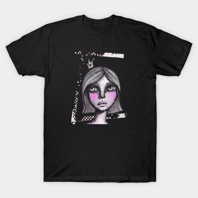 Queen of This Hot Mess T-Shirt by LittleMissTyne